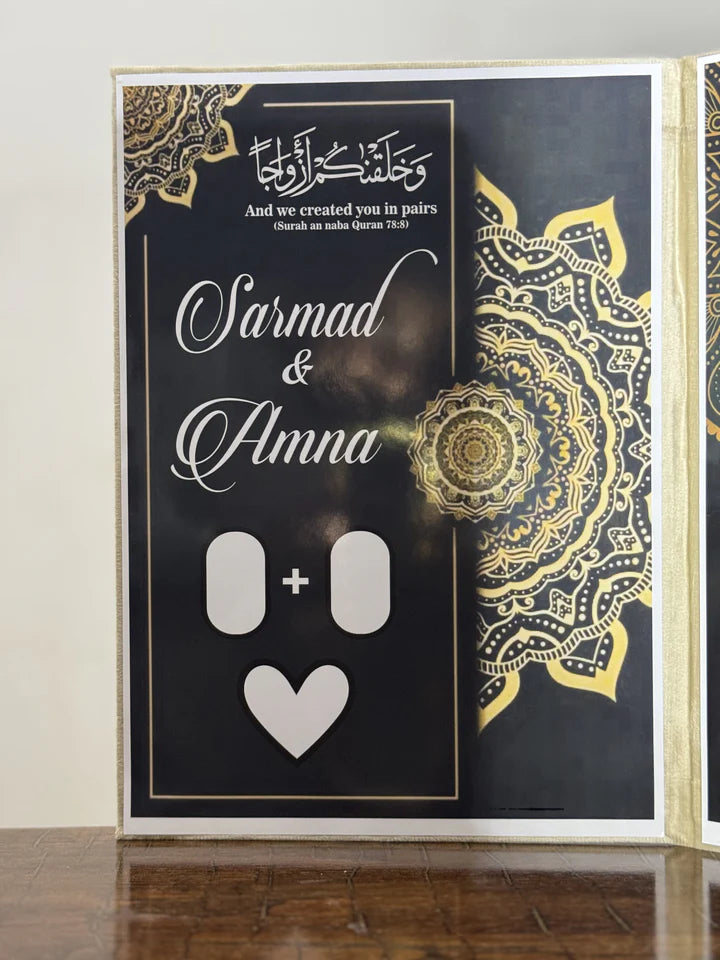 Customized Nikkah Books