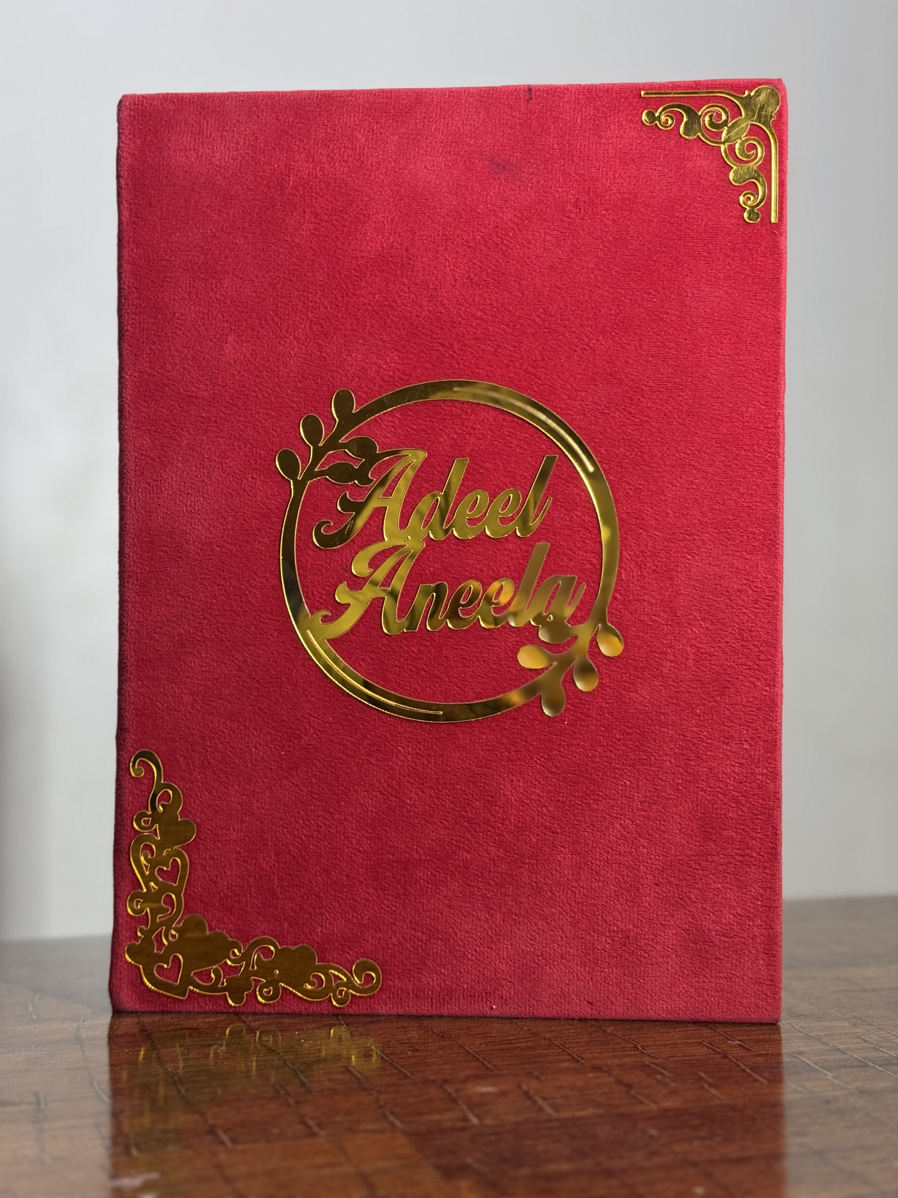 Nikkah Booklet | RED