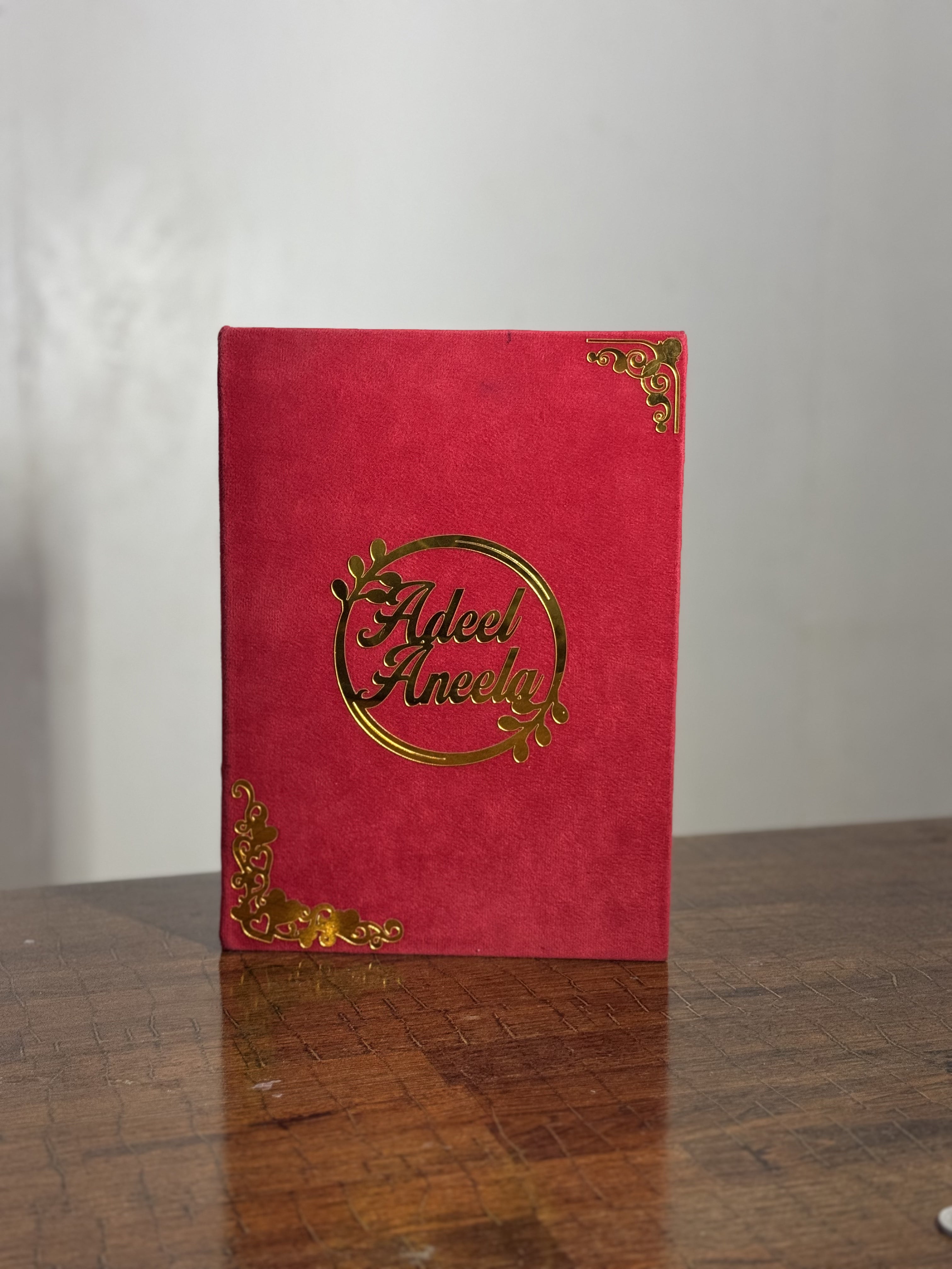 Nikkah Booklet | RED