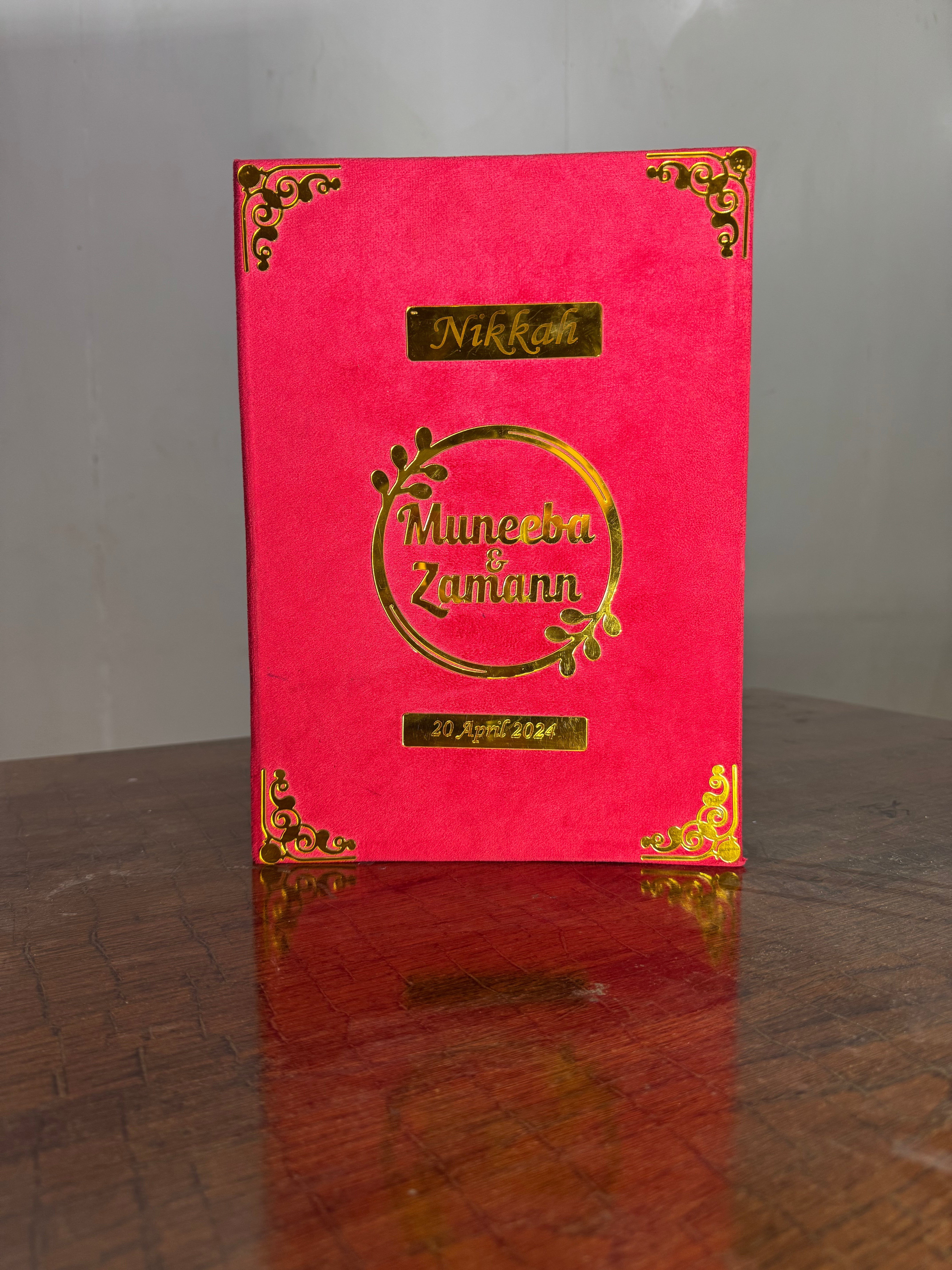 Nikkah Booklet | RED