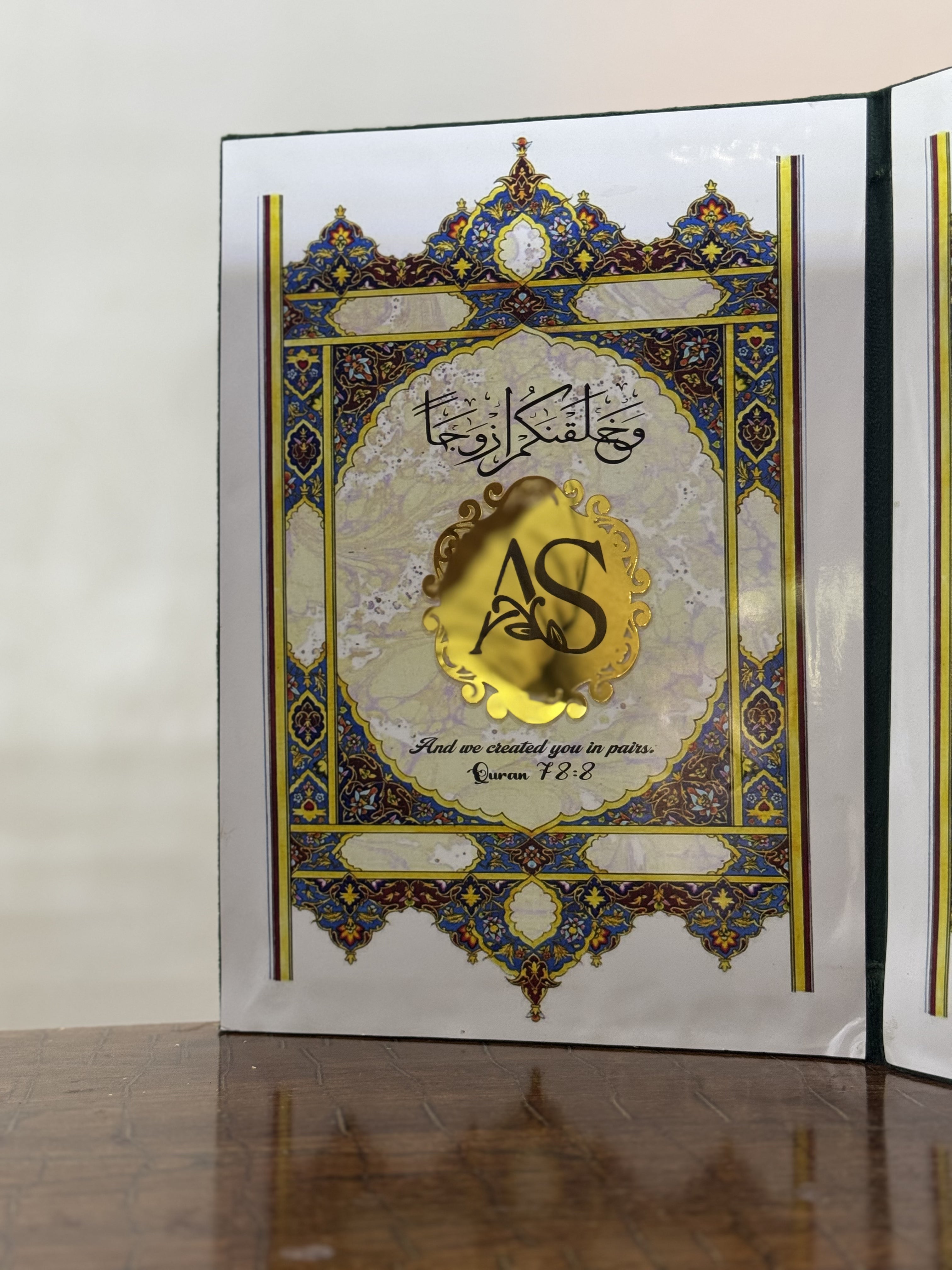 Nikkah Booklet | GREEN