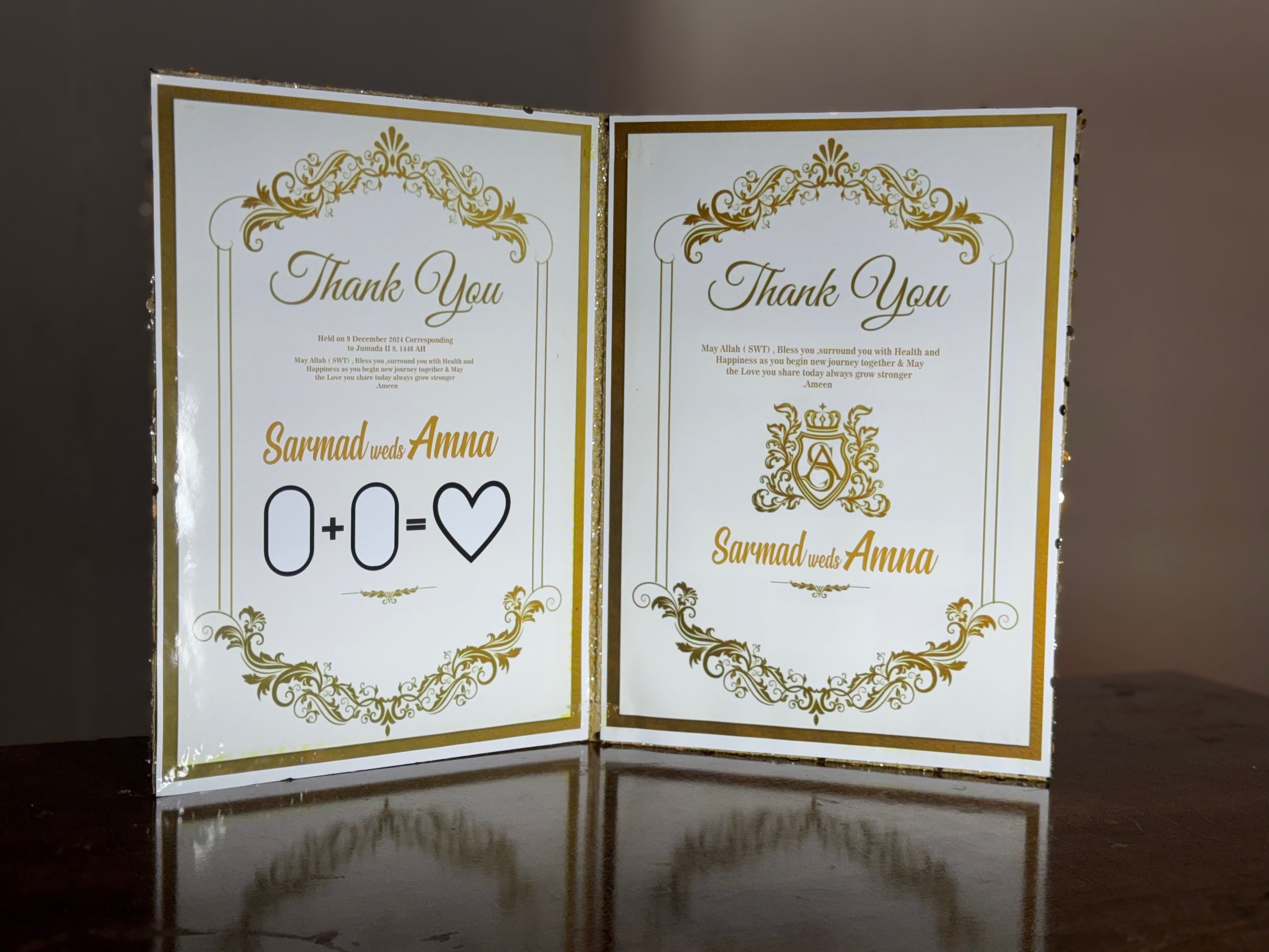 Nikkah Booklet | FANCY WHITE