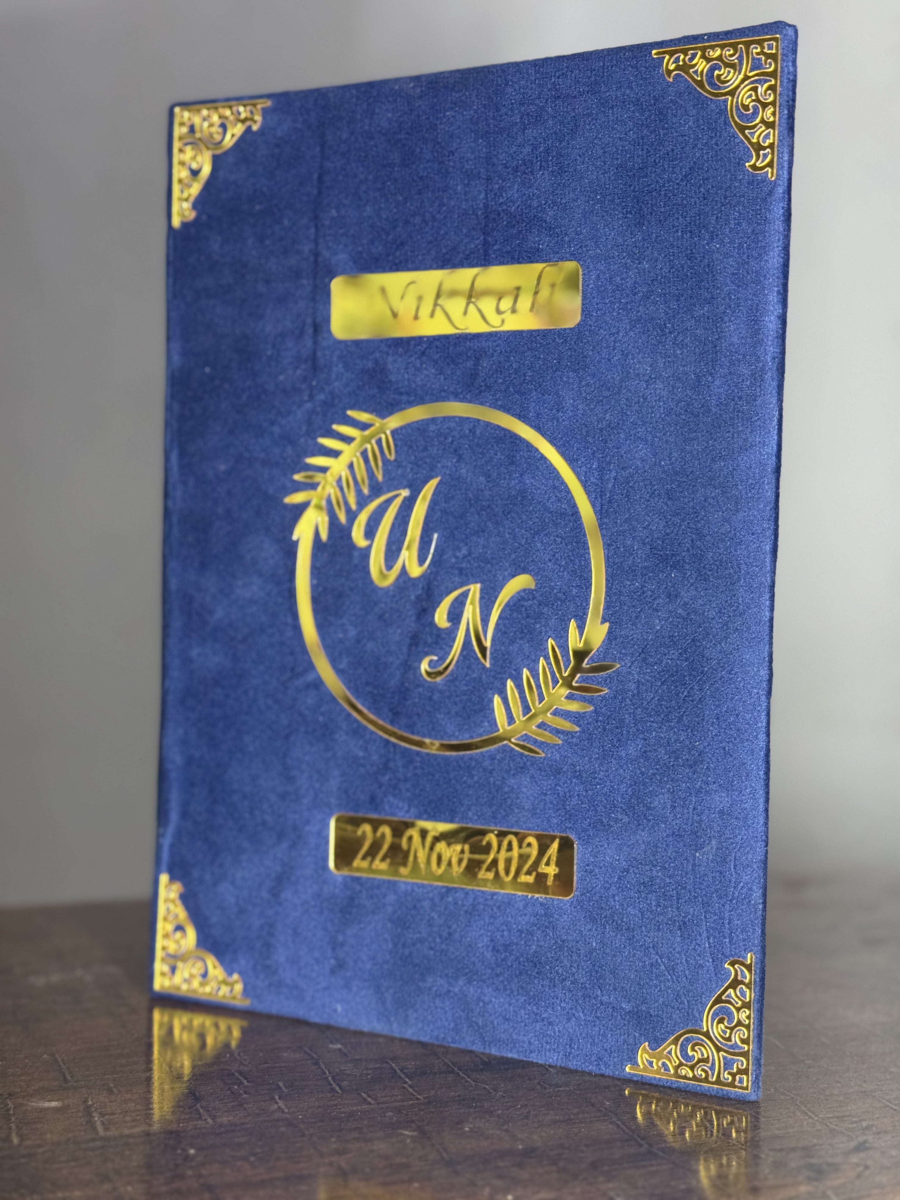 Nikkah Booklet | BLUE