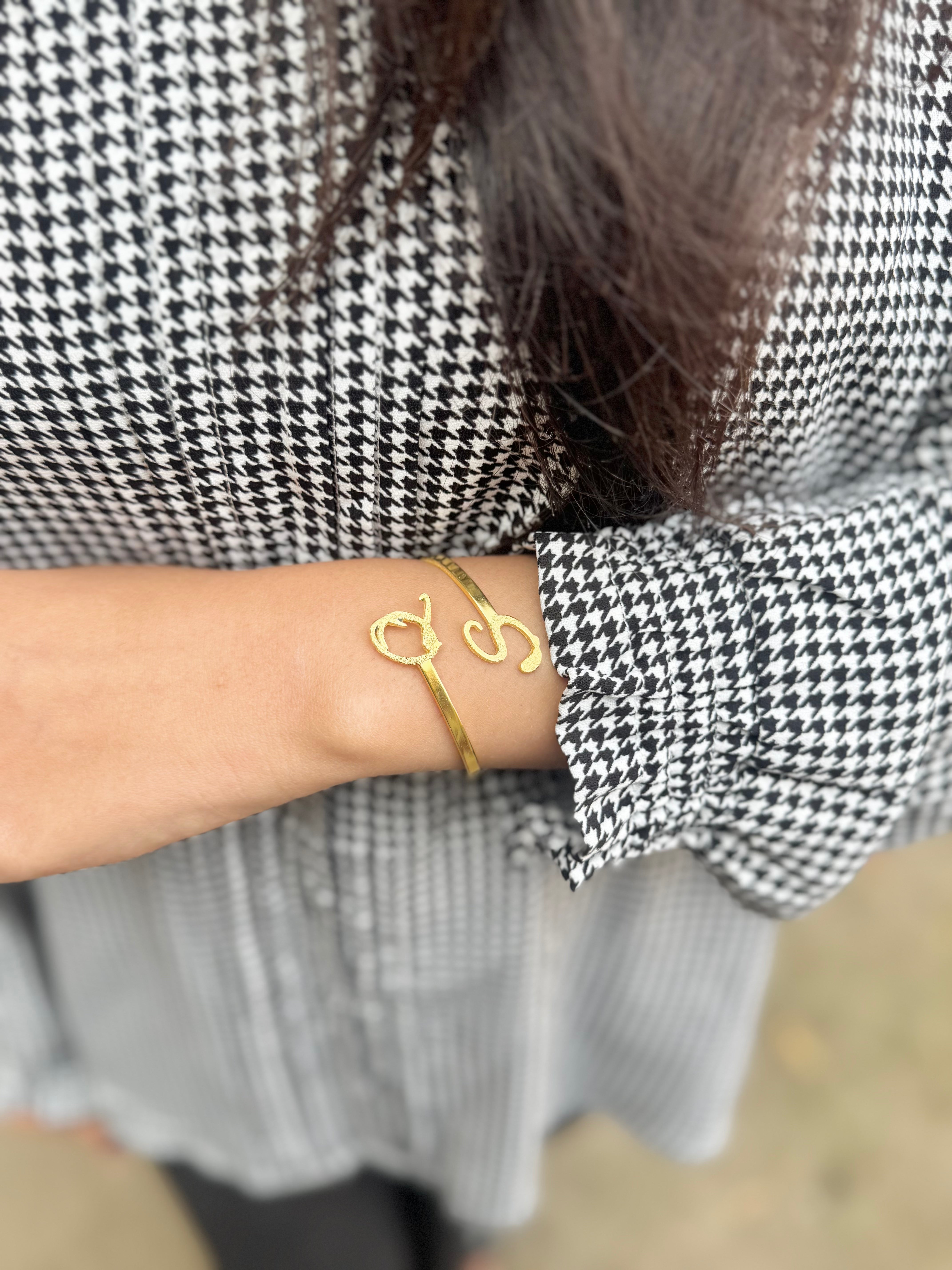 Initial Name Bangle