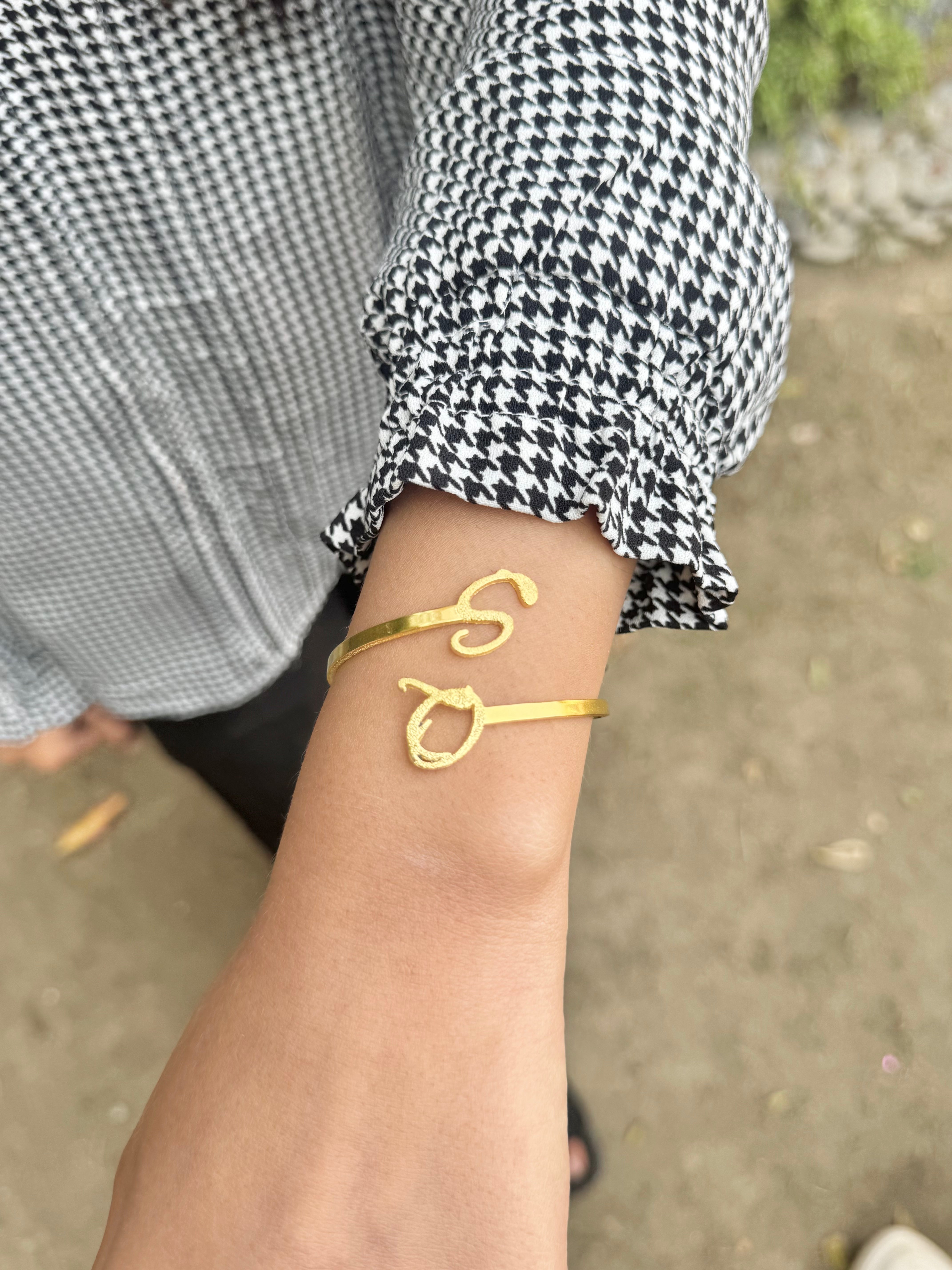 Initial Name Bangle