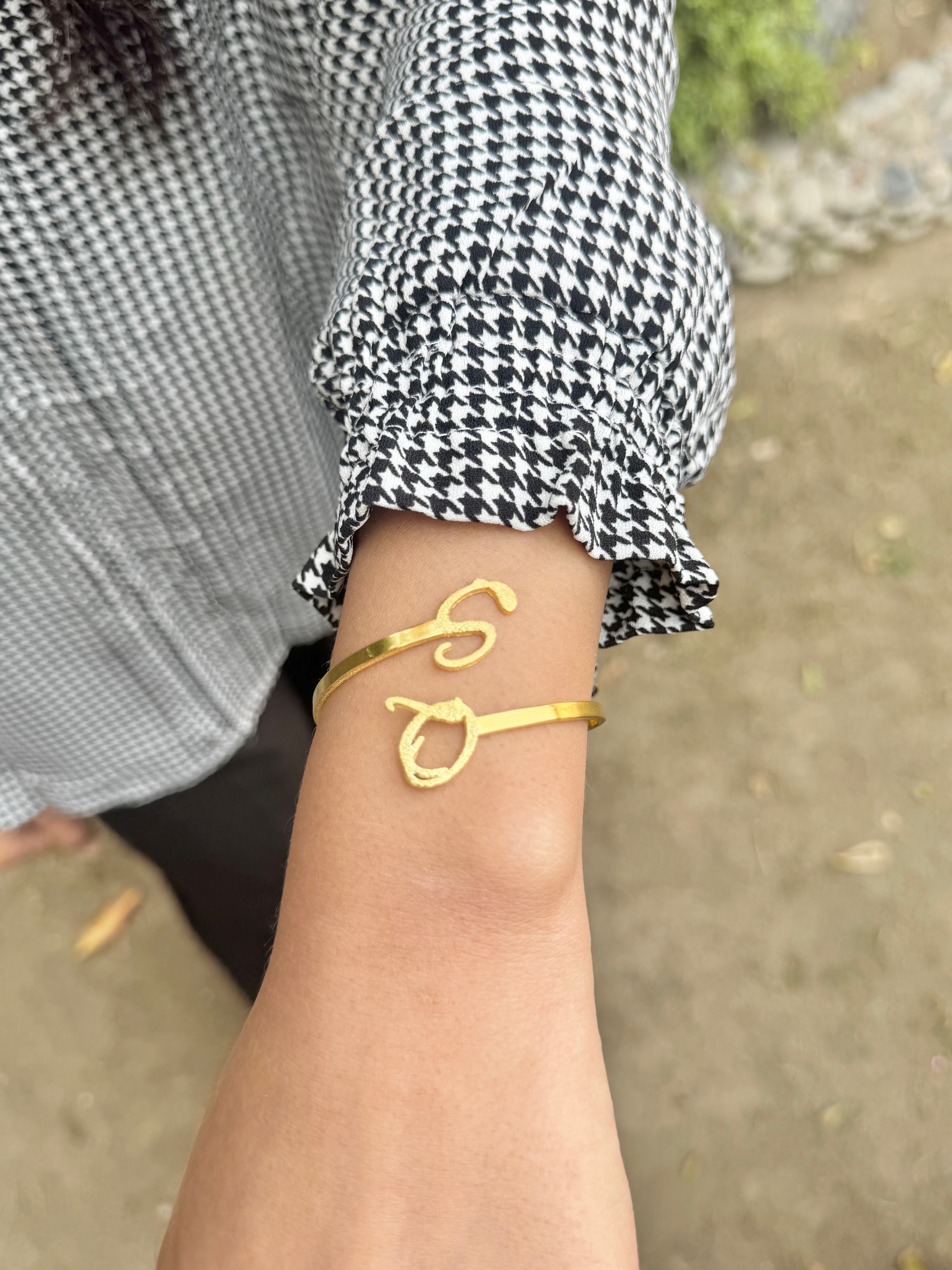 Initial Name Bangle