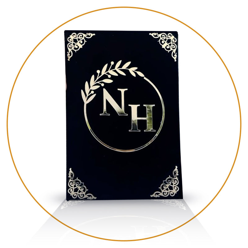 Nikkah Booklet | Black