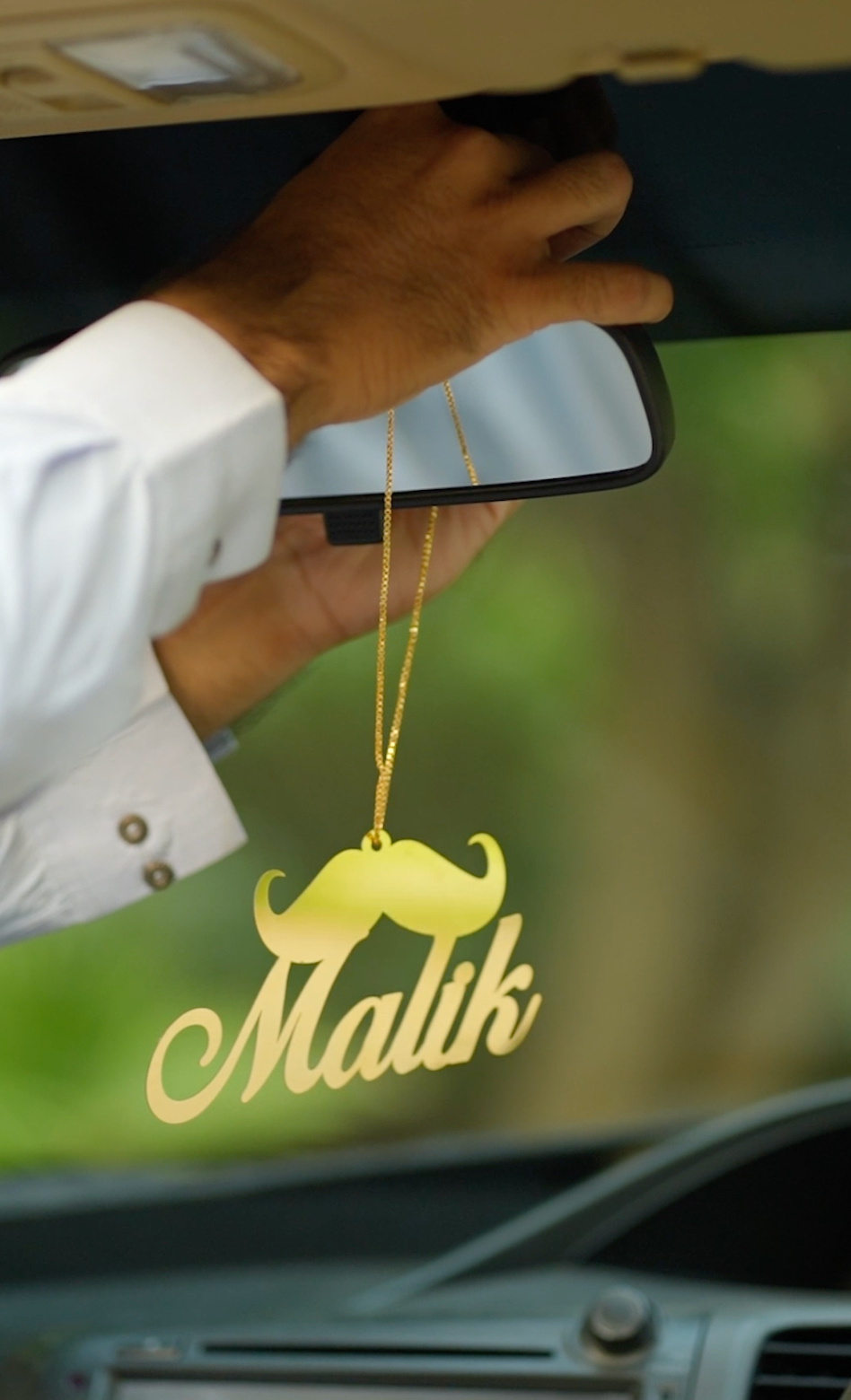 Name Cast Car Hang