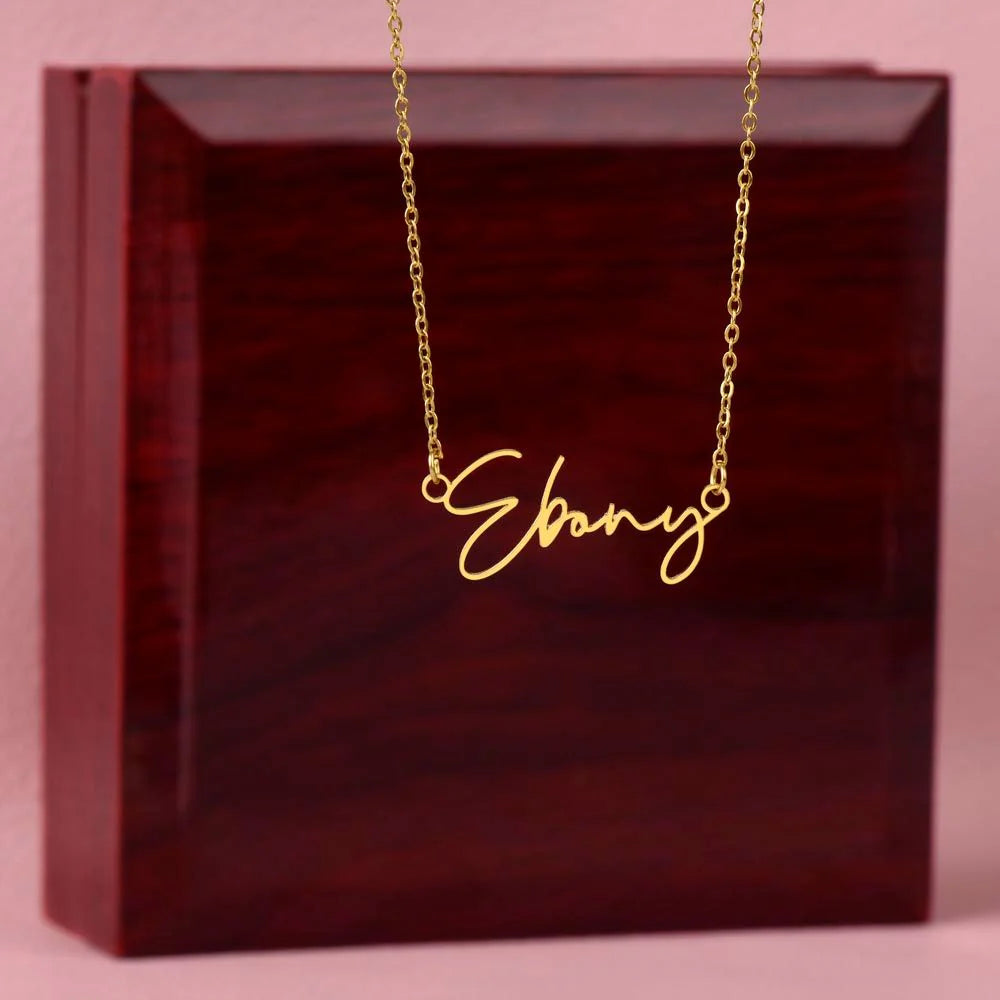 Signature Style Name Necklaces