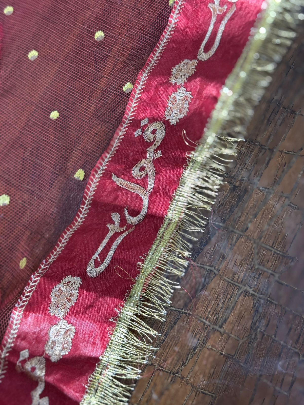 Nikah Dupatta With Name