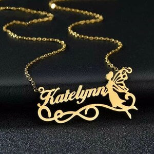 Fairy Tail Name Necklace