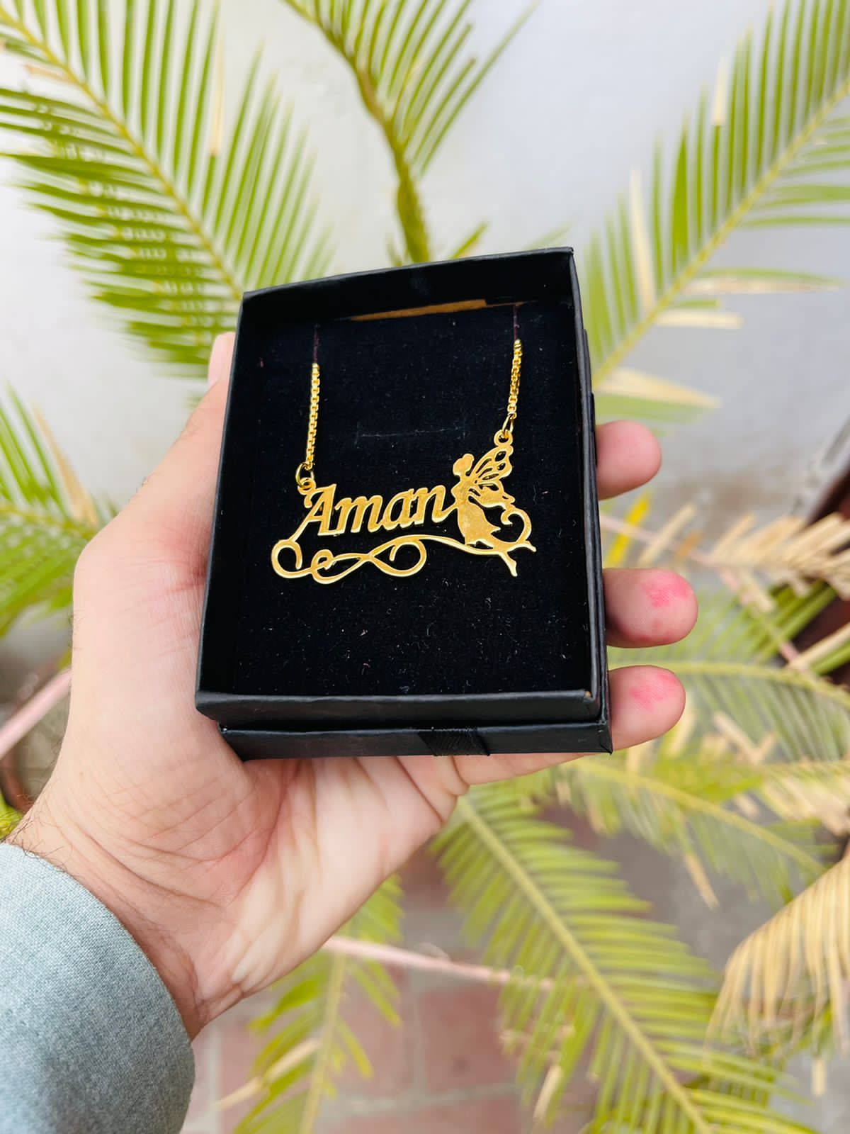 Customize Single Name Necklace