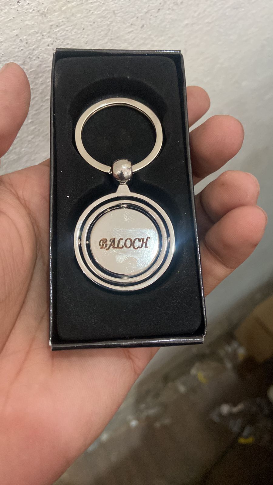 Global Metallic 360 Keychain