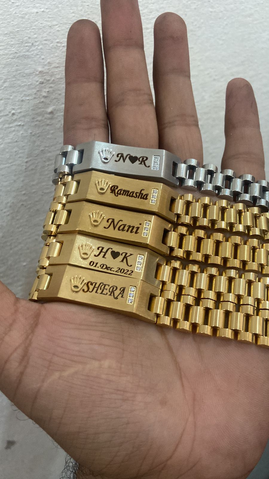 Original Rolex Bracelet with your NAME