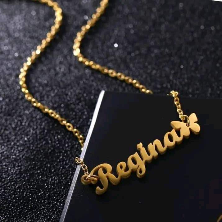 Customize Single Name Necklace