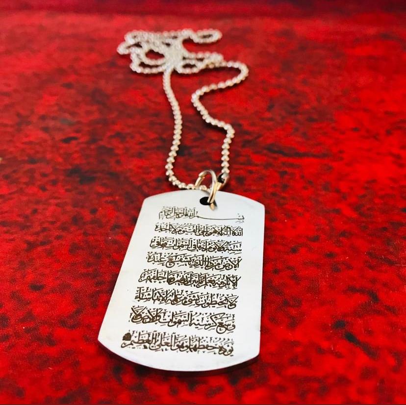 Tag Locket with chain